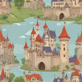 cartoon castel