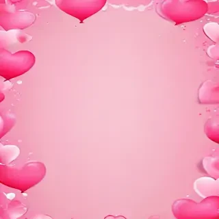 pink hearts background