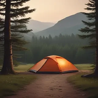 camping background
