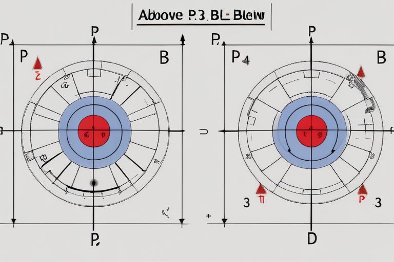 p2 above p3 below