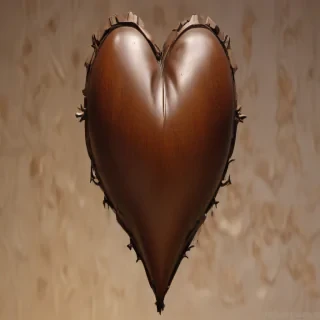brown heart