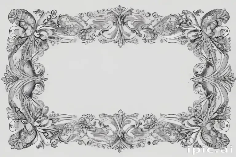 border clip art black and white