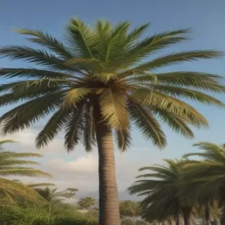 palm tree transparent
