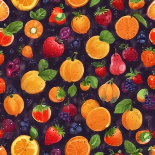 cute fruit backgrounds