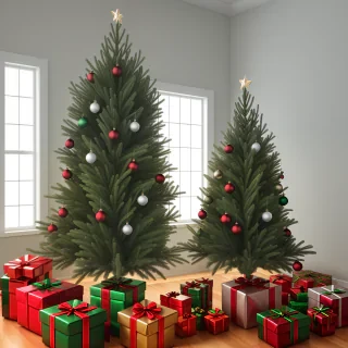 christmas tree png transparent