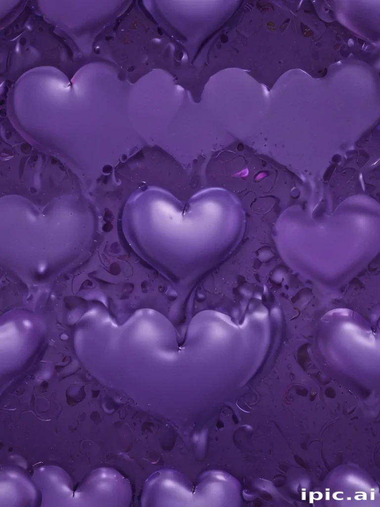 wallpaper purple heart