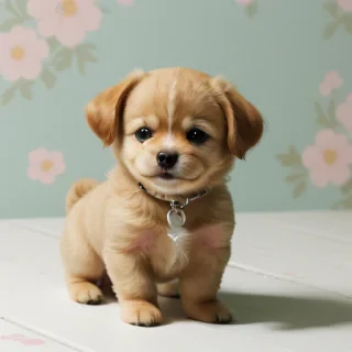 cute dog wallpaper aesthetic