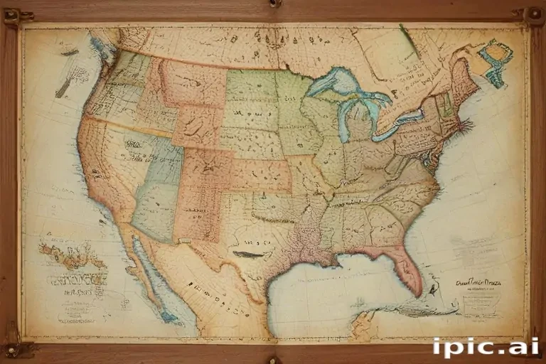 map of america