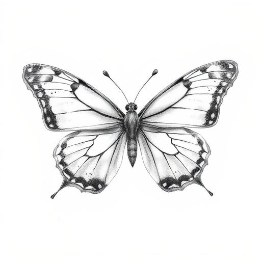 picture of a butterfly drawing
