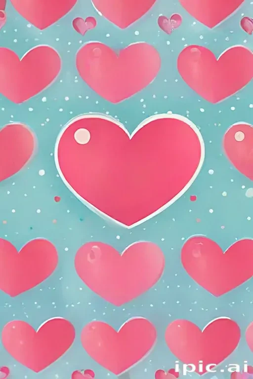 cute heart backgrounds