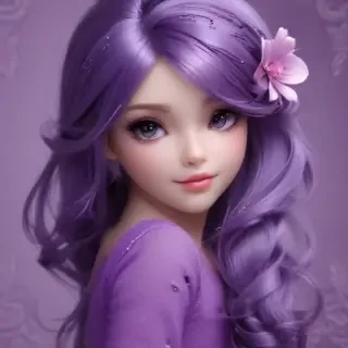 cute purple wallpaper