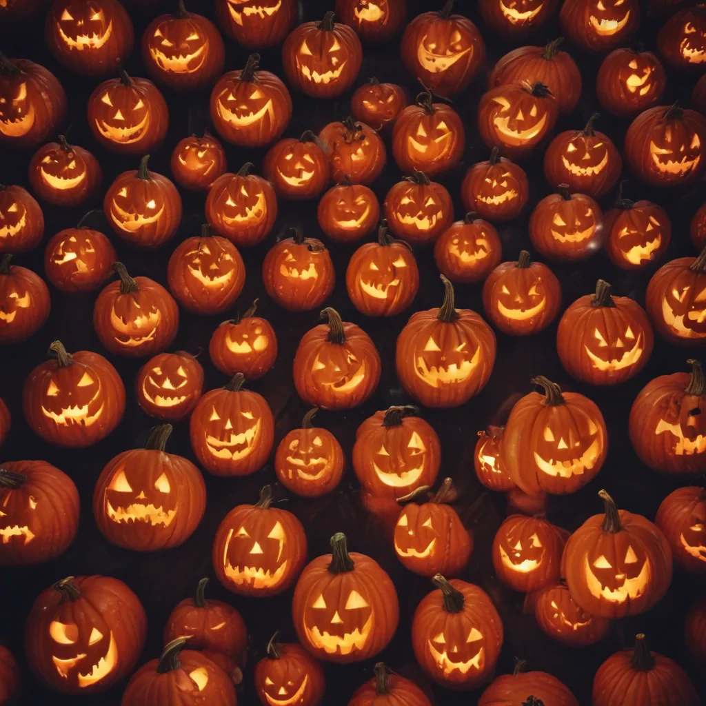 halloween pumpkin background