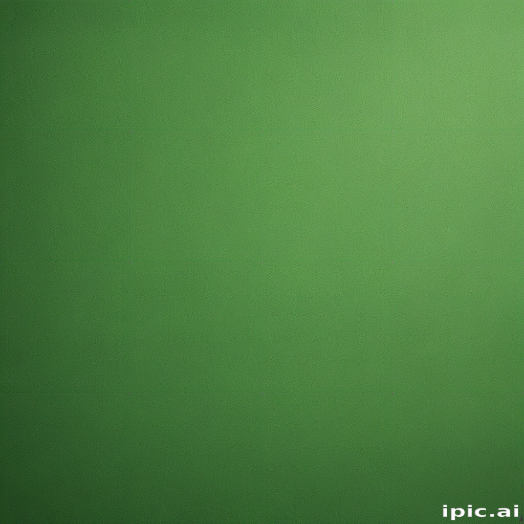 Vibrant Green Background Perfect for Creative Design and Artistic Projects
