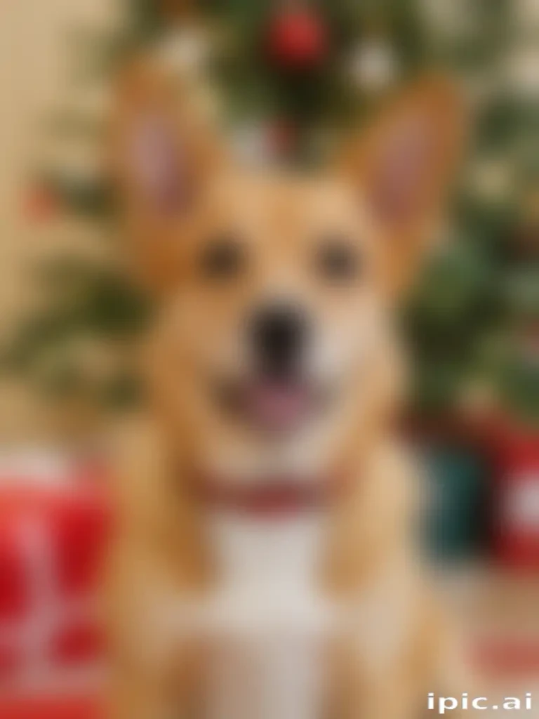 dog pictures christmas