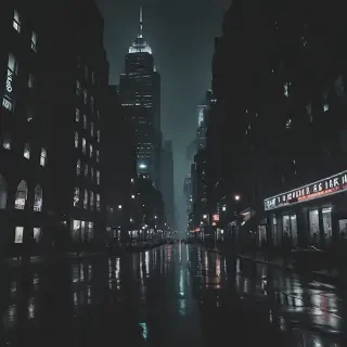 dark city aesthetic
