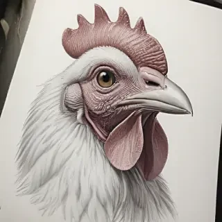 chicken drawing