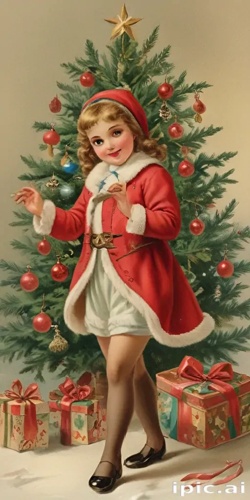 antique christmas images