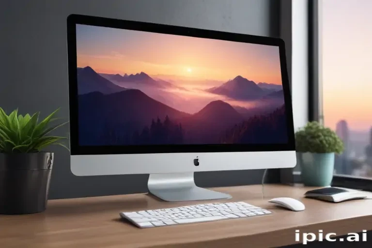 pc screen mockup