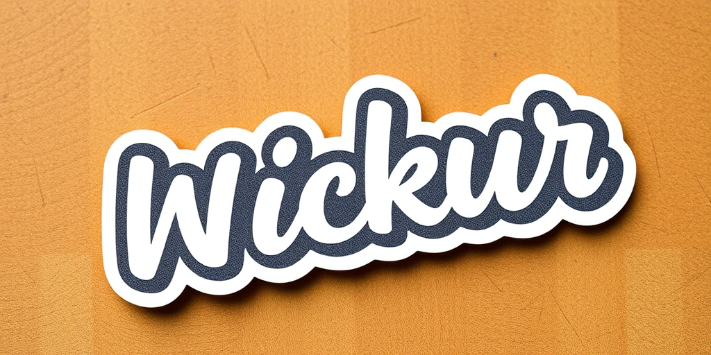 sticker mockup