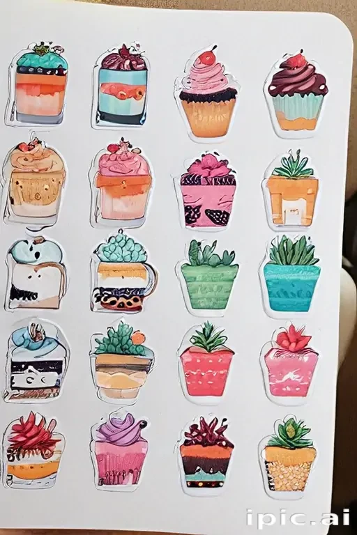printable sticker aesthetic