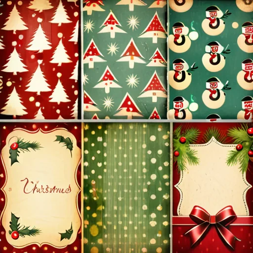 vintage christmas backgrounds