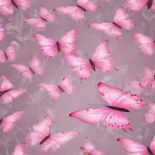 cute pink butterfly wallpaper
