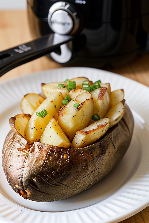 air fryer twice baked potato