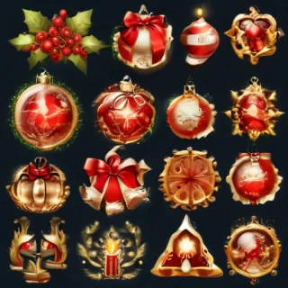 transparent christmas clipart