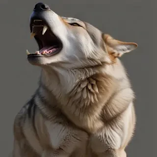 wolf howl png