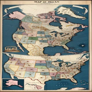 map of usa