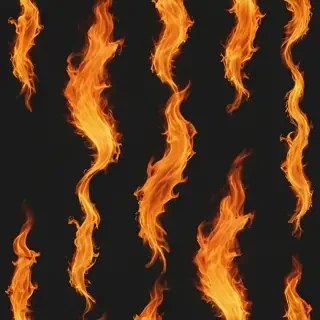 flames transparent background