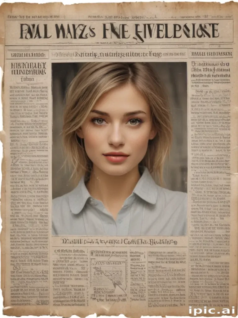 ripped newspaper png