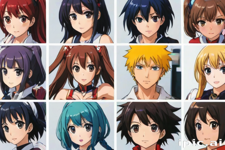photos of anime characters