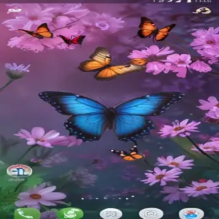 butterfly home screen