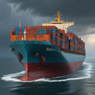container ship