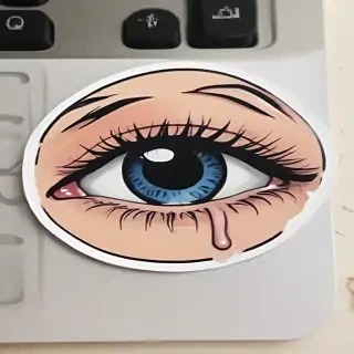 crying sticker