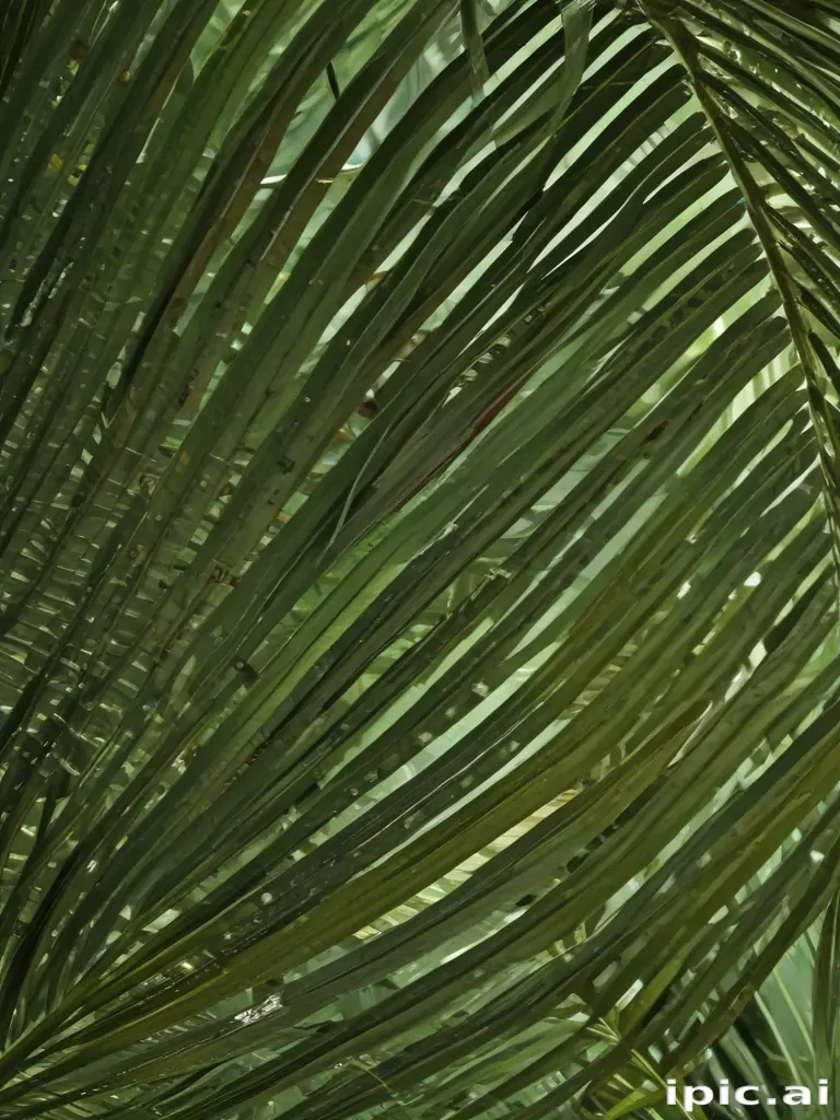 palm tree leaf png
