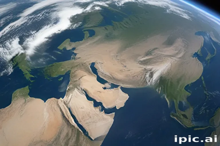 earth from space