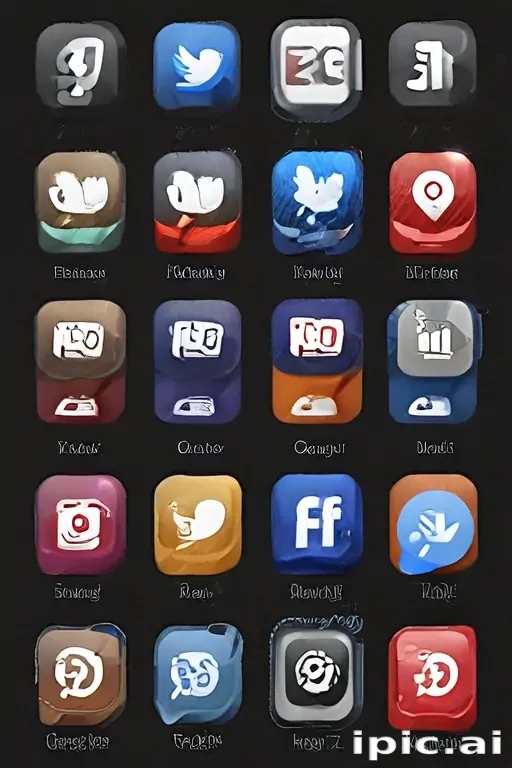 social media icons