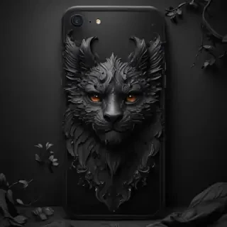 black wallpaper for mobile