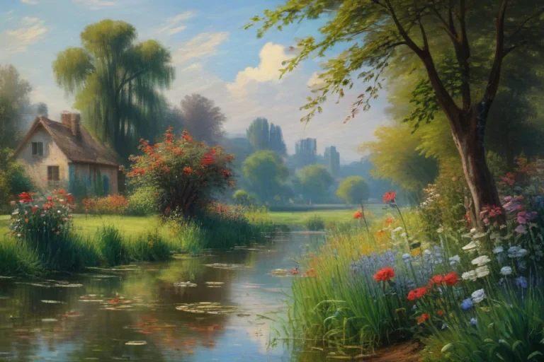 monet paintings wallpaper