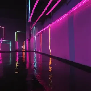 neon background aesthetic