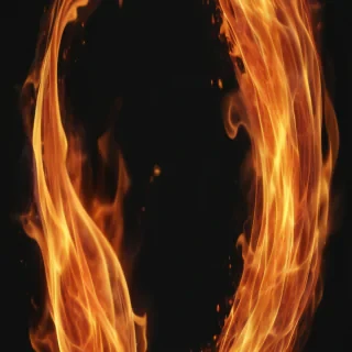 flames transparent background