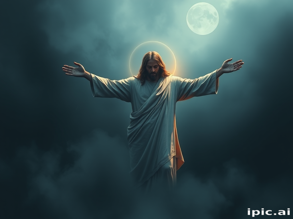 jesus christ dark wallpaper