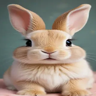 cute bunny background
