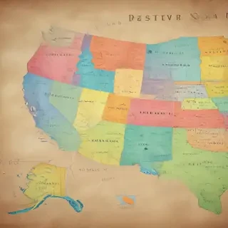 usa map states