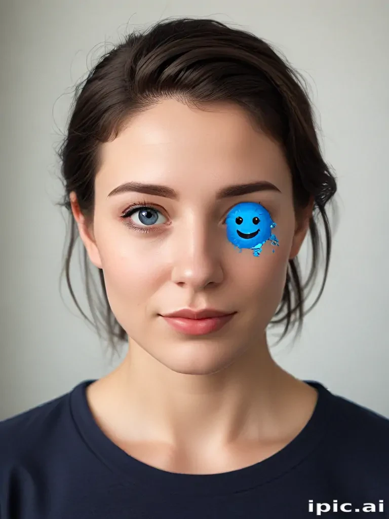 blue emoji