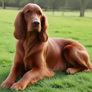 irish setter dog breed