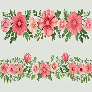 flower border clipart