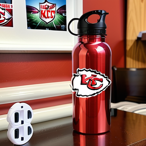 kansas city chiefs water bottle